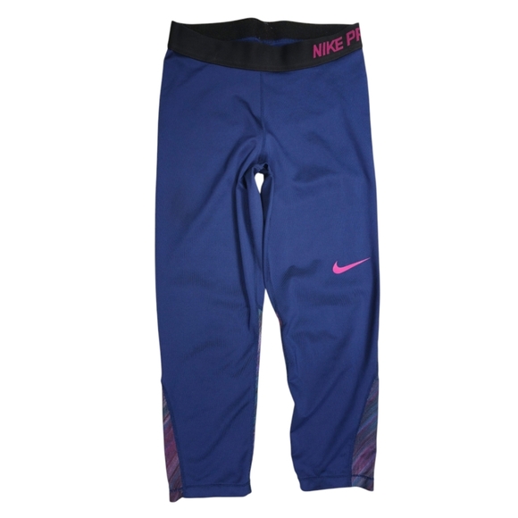 NIKE DRIFIT PRO CAPRI LEGGINGS - Picture 1 of 5